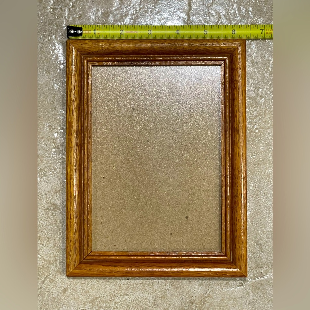 Classic Solid Oak Wooden Picture Frames 4 Ct.